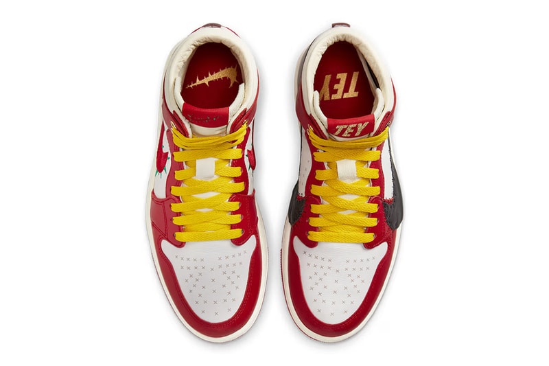 Teyana Taylor Air Jordan 1 High FJ0604-601 Release Info date store list buying guide photos price a rose from harlem tt aj1h