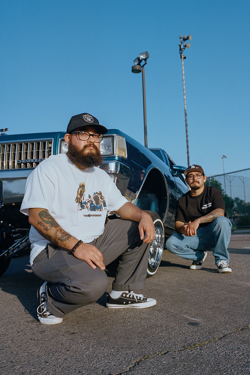 The Hundreds Drops Collaborative Capsule With The Perez Bros. bobby hundreds south la los angeles streetwear t-shirts sweaters pull overs 
