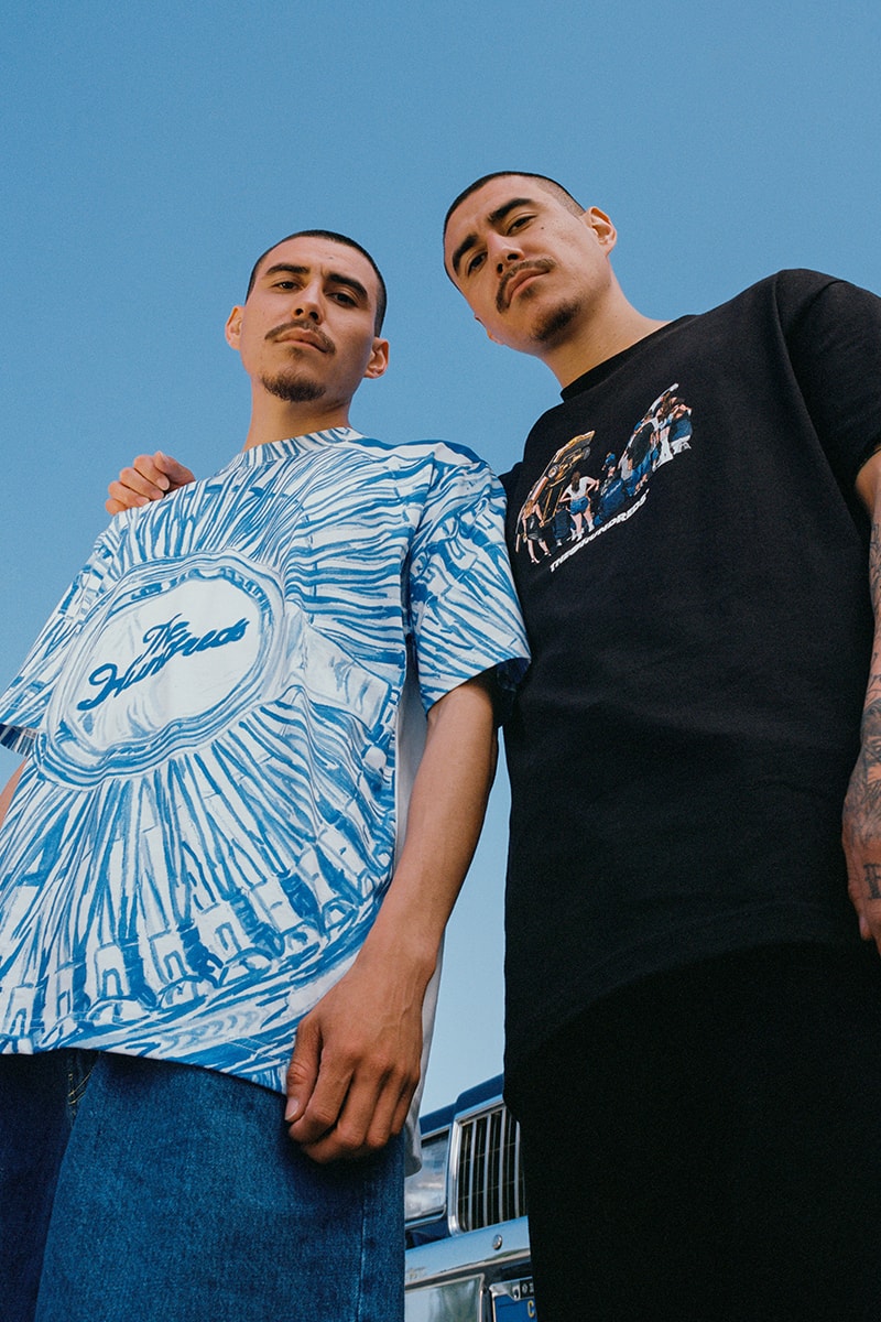 The Hundreds Drops Collaborative Capsule With The Perez Bros. bobby hundreds south la los angeles streetwear t-shirts sweaters pull overs 