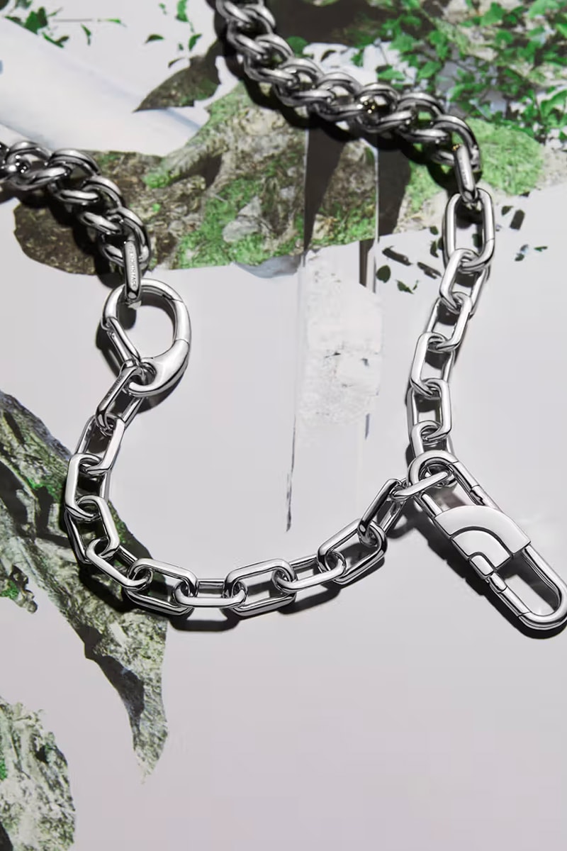 The North Face Launches First Ever Jewelry Collection collaboration maria black necklace bracelet earring carabiner clip release info date price