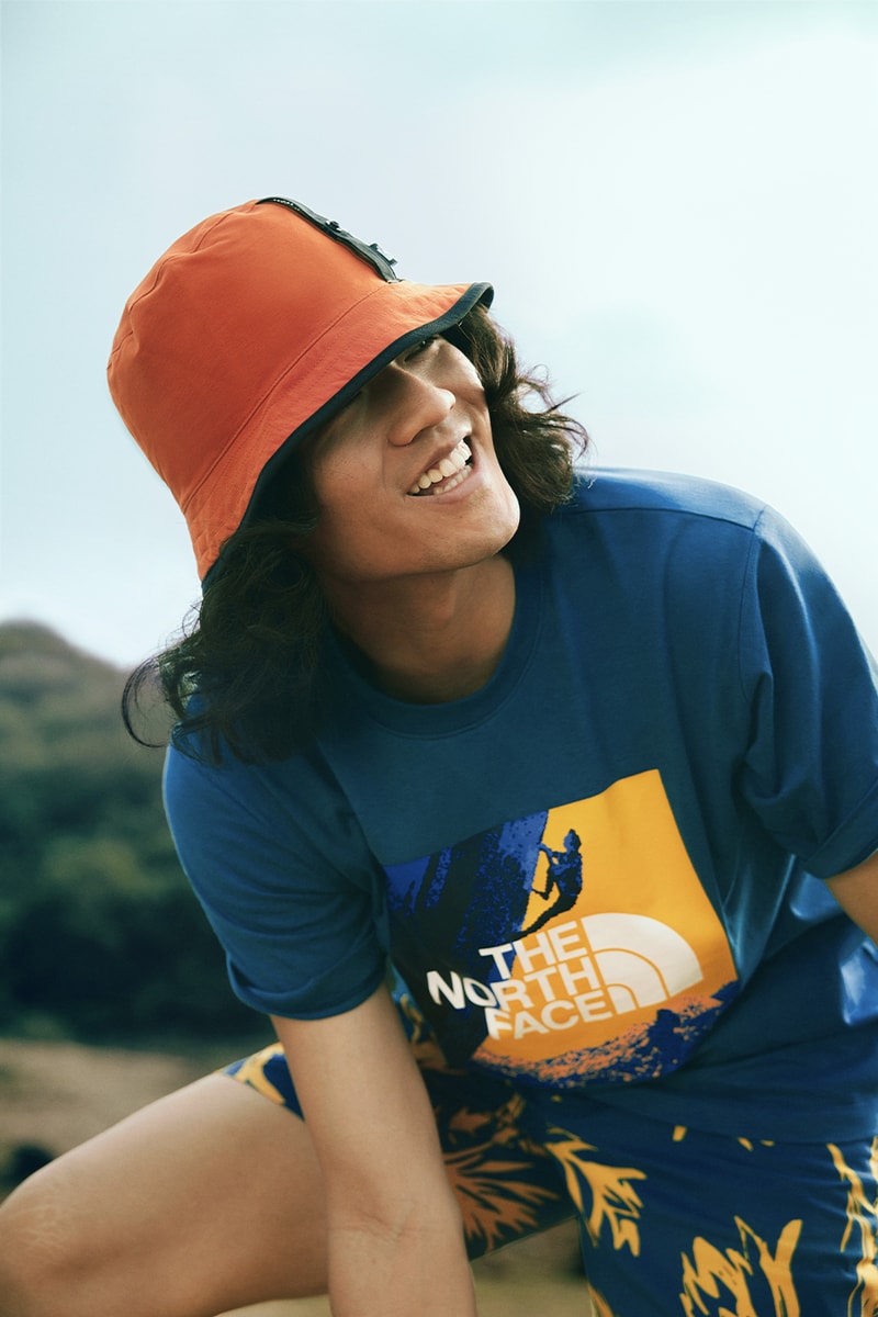 The North Face Launches Summer 2023 Collection spring/summer 2023 ss23 adventure hiker outdoor technical functional clothing windbreaker tent bucket hat camping gear