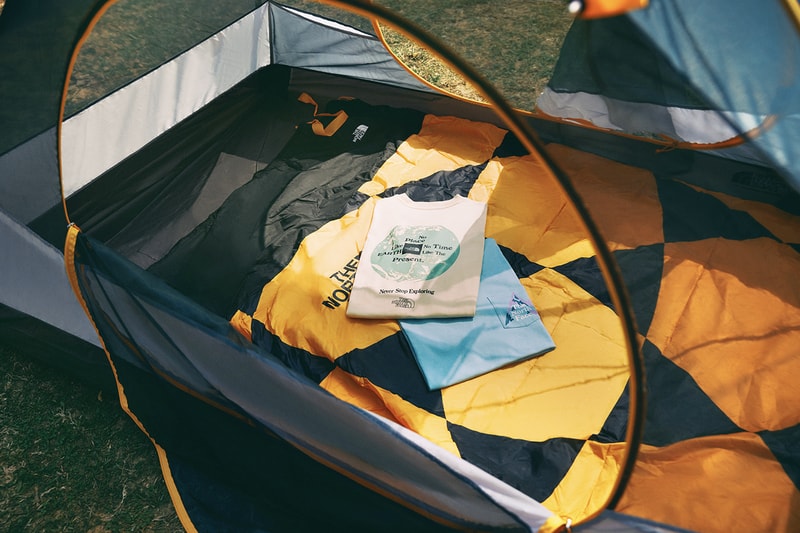 The North Face Launches Summer 2023 Collection spring/summer 2023 ss23 adventure hiker outdoor technical functional clothing windbreaker tent bucket hat camping gear