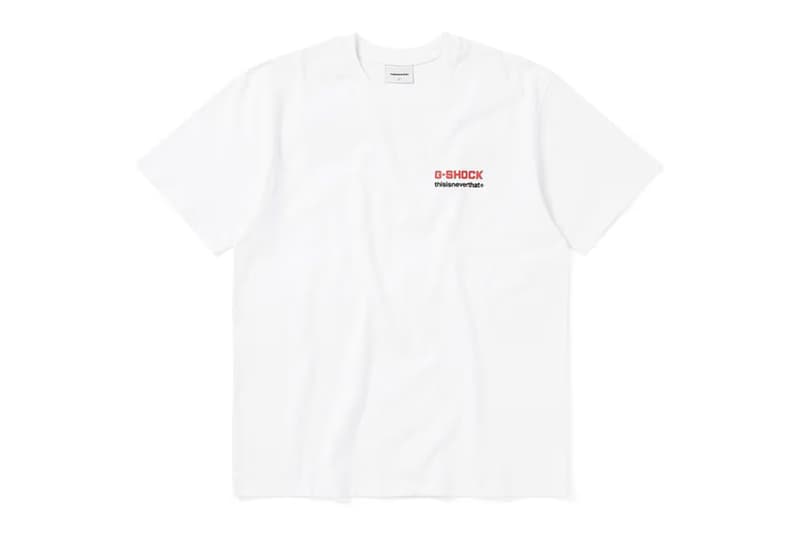 thisisneverthat g-shock watch tee release date info store list buying guide photos price 