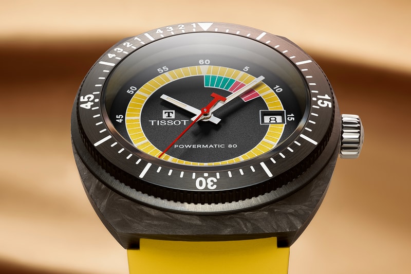 Tissot Sideral 41mm Watch Forged Carbon Stainless Steel Case Release Info