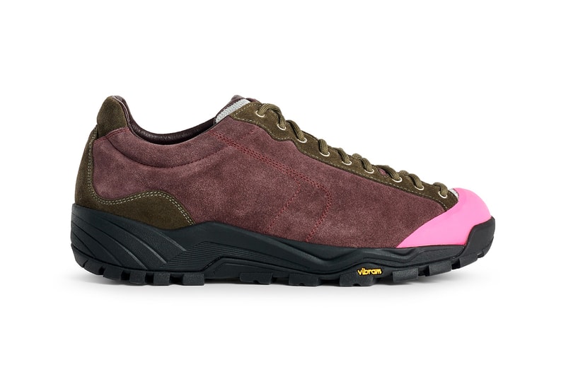 Très Bien everywear x Diemme Movida Suede Hiker Olive Bordeaux Collaboration Release Information Vibram Luxury Gorpcore Footwear 