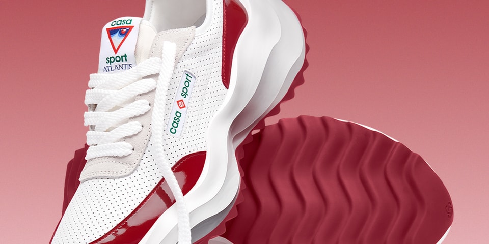Casablanca's Atlantis Sneaker Receives a Patent Leather Makeover for SS23