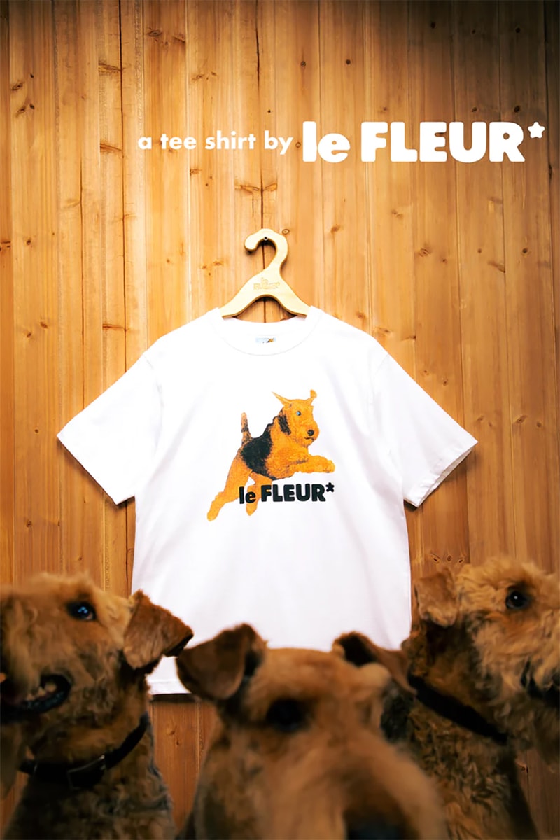 Dog Le Fleur T-Shirt - TeeHex