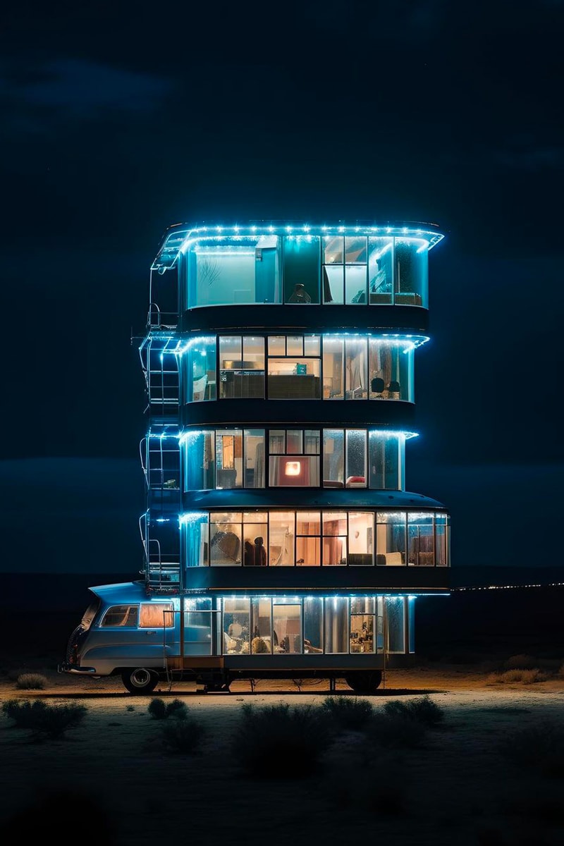 Ulises Design Studio AI Midjourney Caravan Concept