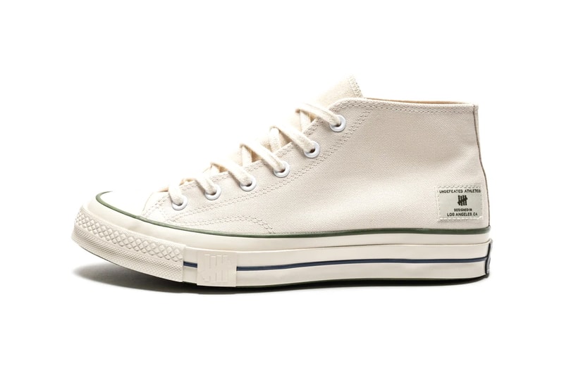 Undefeated Converse chuck 70 mid 1 parchment chive black natural ivory release info date price