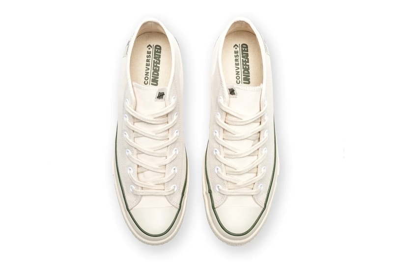 Undefeated Converse chuck 70 mid 1 parchment chive black natural ivory release info date price