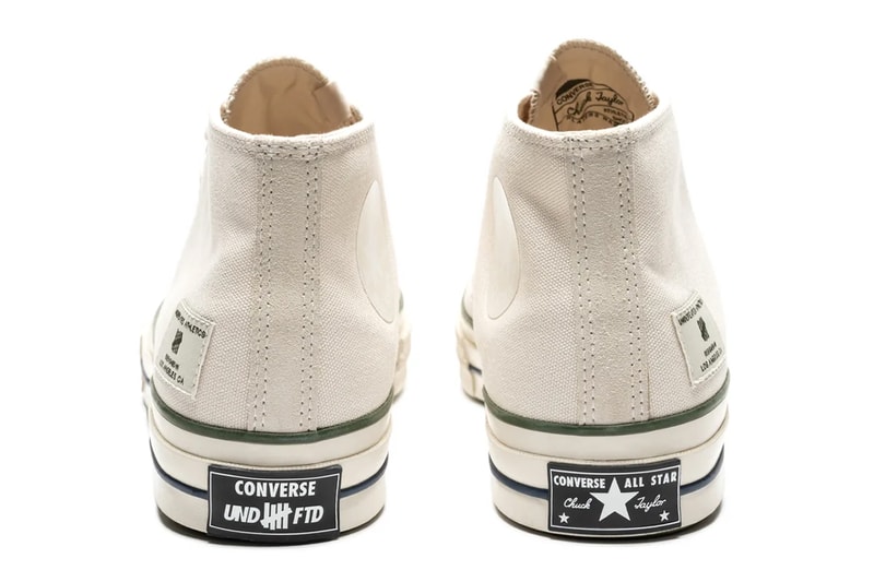 Undefeated Converse chuck 70 mid 1 parchment chive black natural ivory release info date price