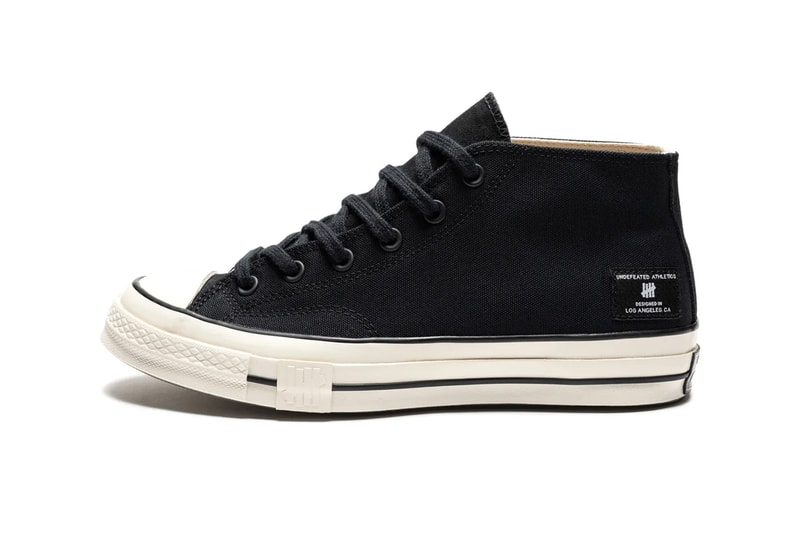 Undefeated Converse chuck 70 mid 1 parchment chive black natural ivory release info date price