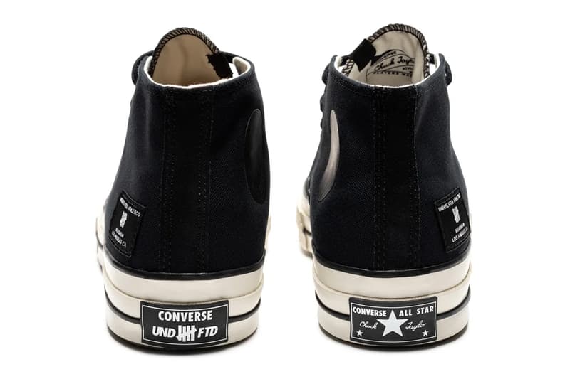 Undefeated Converse chuck 70 mid 1 parchment chive black natural ivory release info date price