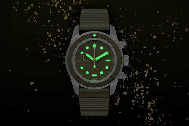 Unimatic Series 8 Modello Watch Olive Drab Release Info