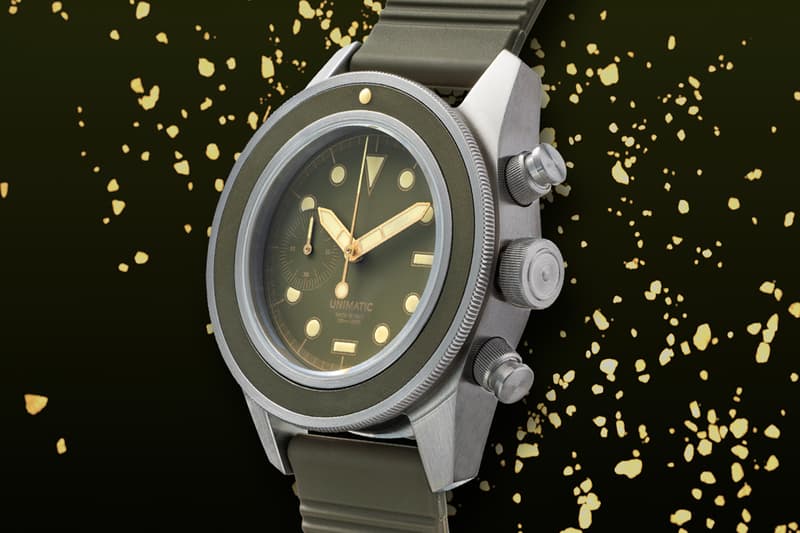 Unimatic Series 8 Modello Watch Olive Drab Release Info