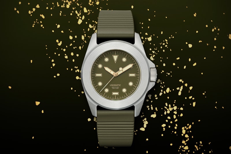 Unimatic Series 8 Modello Watch Olive Drab Release Info
