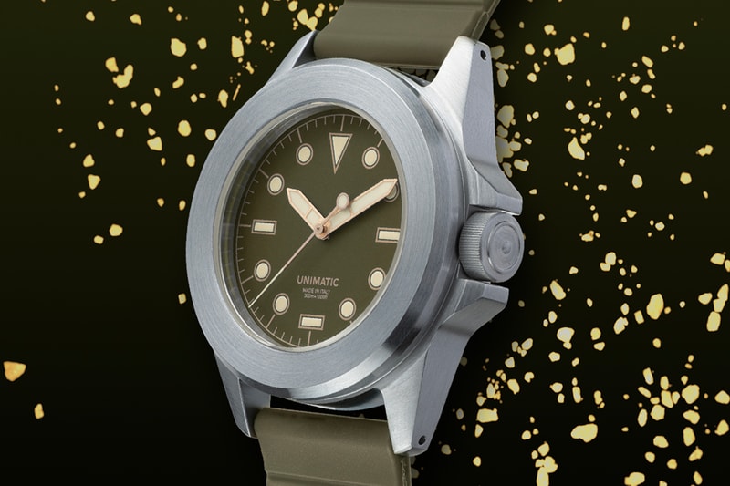 Unimatic Series 8 Modello Watch Olive Drab Release Info