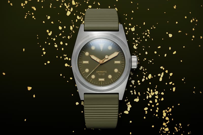 Unimatic Series 8 Modello Watch Olive Drab Release Info