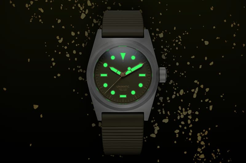 Unimatic Series 8 Modello Watch Olive Drab Release Info