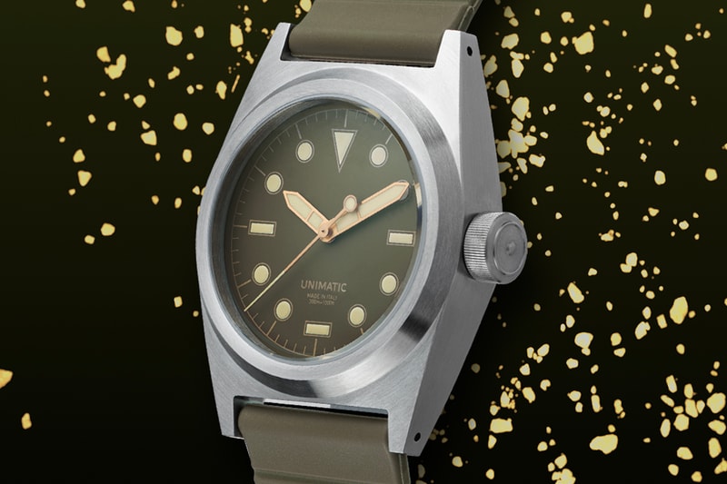 Unimatic Series 8 Modello Watch Olive Drab Release Info