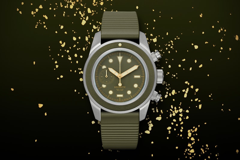 Unimatic Series 8 Modello Watch Olive Drab Release Info