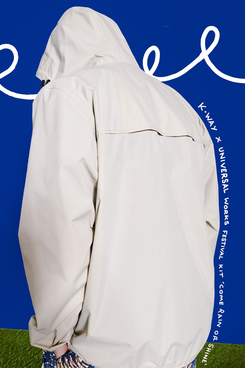 Universal Works K-Way Festival Kit Collection Collaboration UK Nottingham Jacket Windbreaker Fashion Streetwear Music Glastonbury