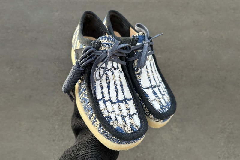 Vandy the Pink skeleton wallabee ribcage black blue white woven glow in the dark release info date price