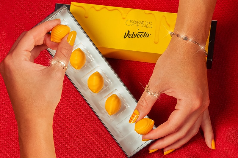 VELVEETA Compartés TruffVel Information details date chocolate cheese truffles collaboration