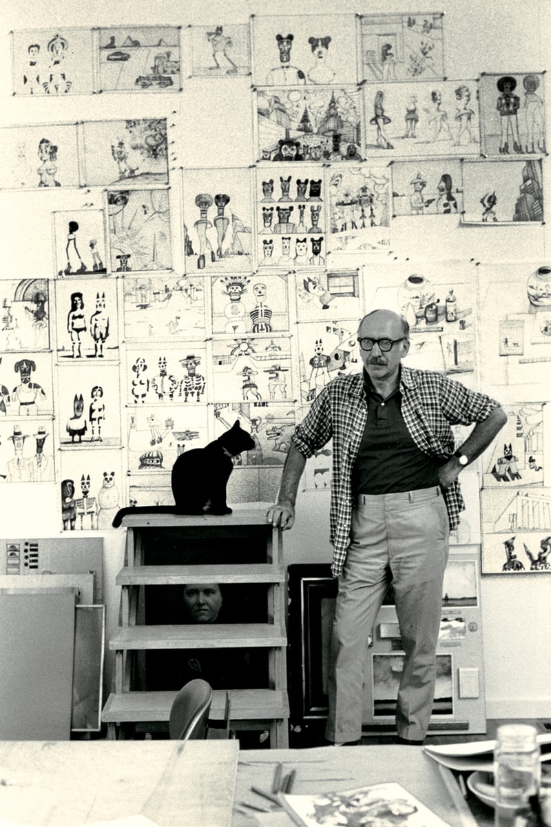 vitra herman miller eames office saul steinberg fiberglass armchair hand pained cat 500 units official release date info photos price store list buying guide