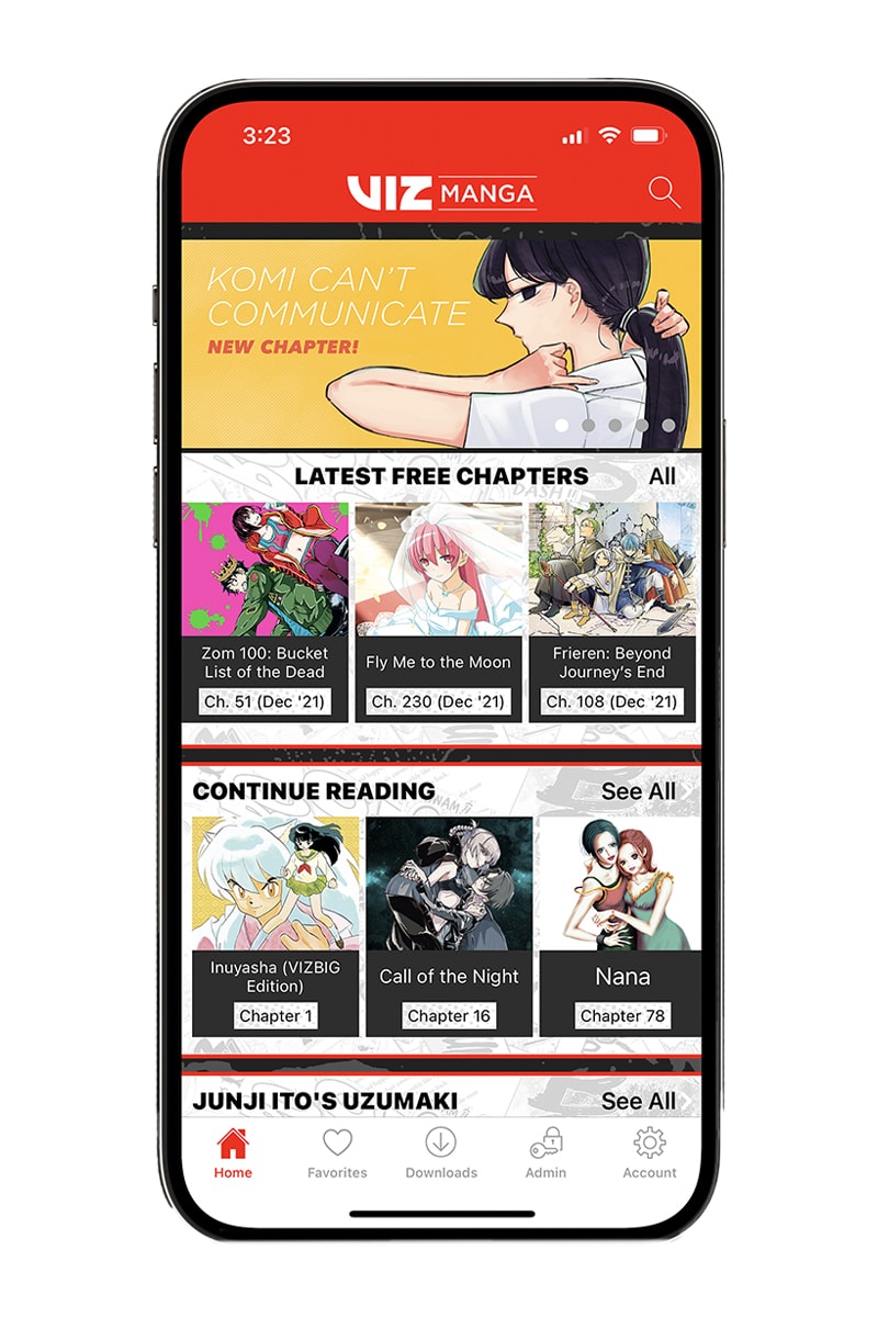 VIZ Media VIZ Manga App Subscription Service Info Shonen Jump 