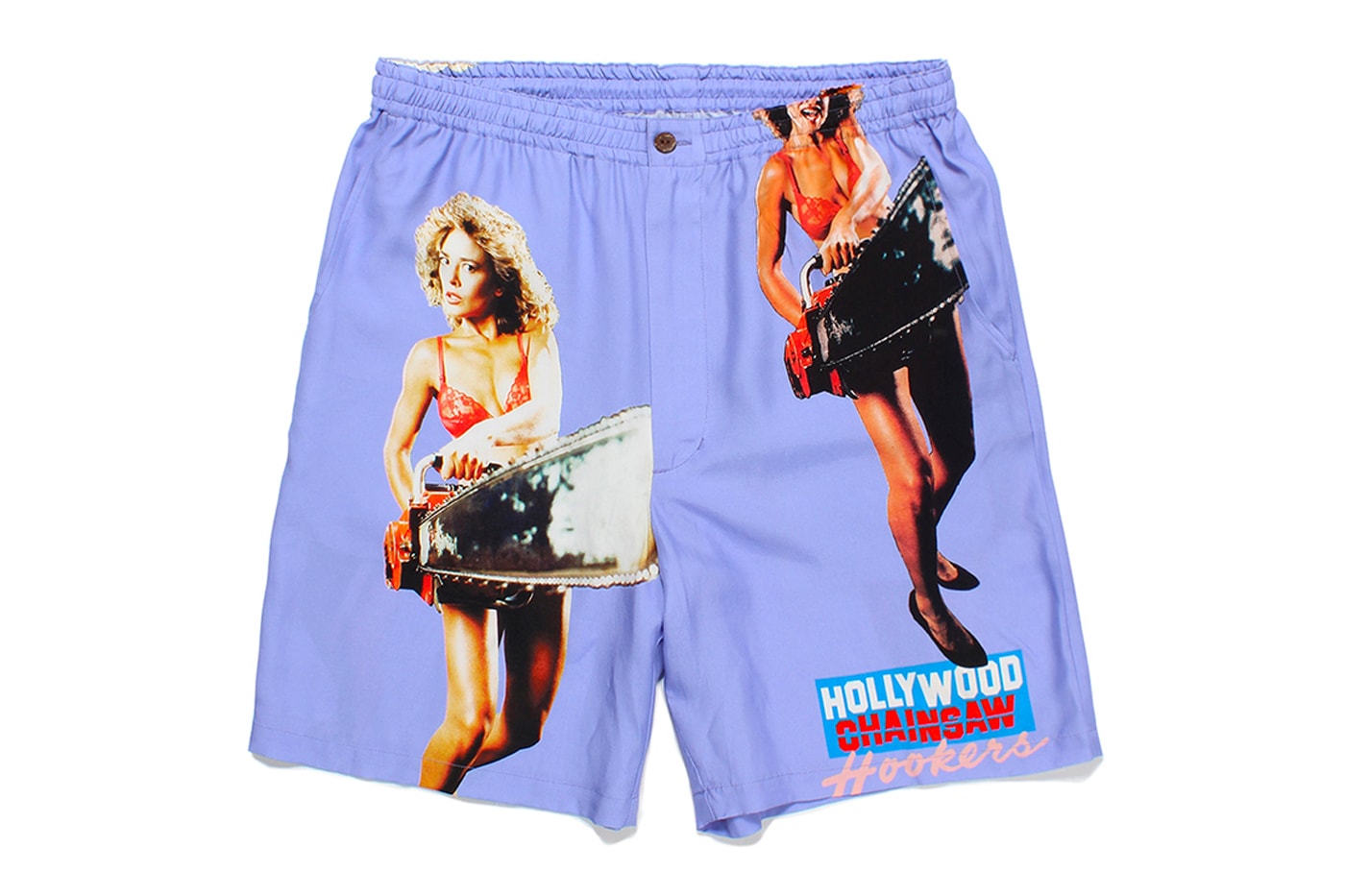 WACKO MARIA Releases Capsule Inspired By '80s Horror Film 'Hollywood Chainsaw Hookers' release info american black comedy slasher film fred olen ray gunnar hanse linnea quigley