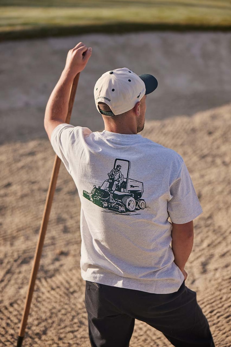 walker golf things greenskeeper collection australia apparel fashion polo t shirt jacket hat socks green white