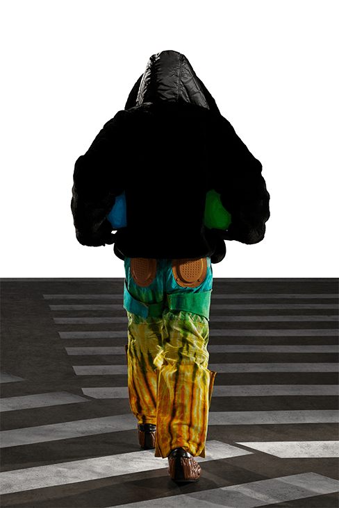 XANDER ZHOU Fall Winter 2023 fw23 Collection Interview Feature menswear womenswear ai artificial intelligence London fashion week uk china designer