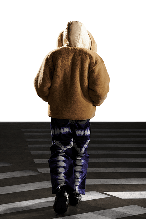 XANDER ZHOU Fall Winter 2023 fw23 Collection Interview Feature menswear womenswear ai artificial intelligence London fashion week uk china designer