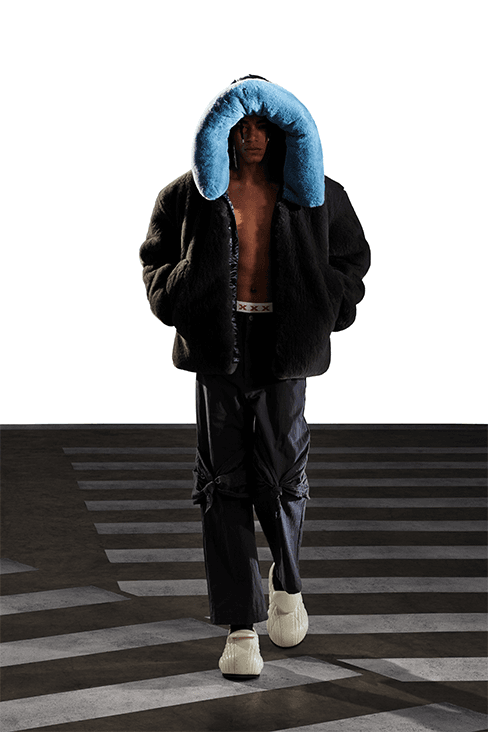 XANDER ZHOU Fall Winter 2023 fw23 Collection Interview Feature menswear womenswear ai artificial intelligence London fashion week uk china designer