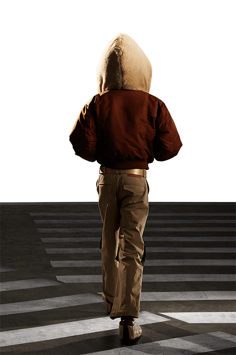 XANDER ZHOU Fall Winter 2023 fw23 Collection Interview Feature menswear womenswear ai artificial intelligence London fashion week uk china designer