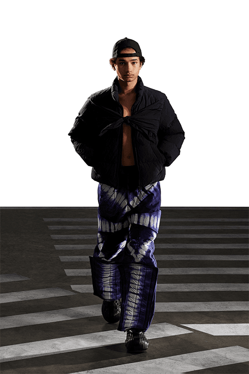 XANDER ZHOU Fall Winter 2023 fw23 Collection Interview Feature menswear womenswear ai artificial intelligence London fashion week uk china designer