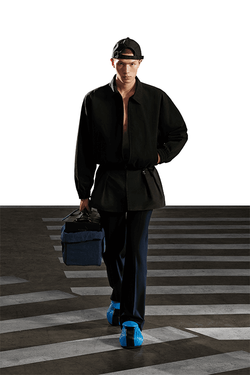 XANDER ZHOU Fall Winter 2023 fw23 Collection Interview Feature menswear womenswear ai artificial intelligence London fashion week uk china designer