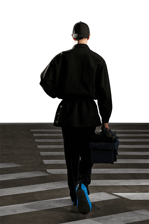 XANDER ZHOU Fall Winter 2023 fw23 Collection Interview Feature menswear womenswear ai artificial intelligence London fashion week uk china designer