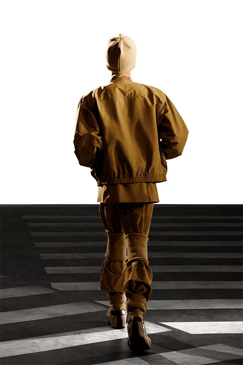 XANDER ZHOU Fall Winter 2023 fw23 Collection Interview Feature menswear womenswear ai artificial intelligence London fashion week uk china designer