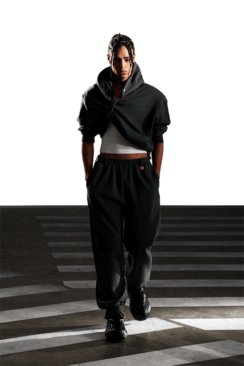 XANDER ZHOU Fall Winter 2023 fw23 Collection Interview Feature menswear womenswear ai artificial intelligence London fashion week uk china designer