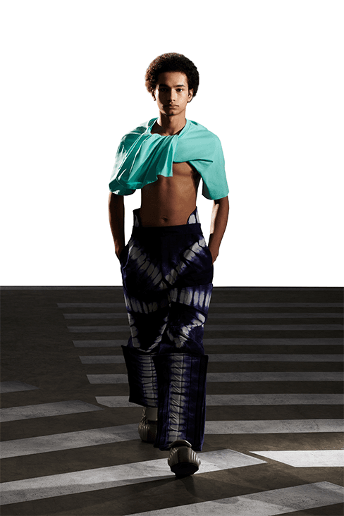 XANDER ZHOU Fall Winter 2023 fw23 Collection Interview Feature menswear womenswear ai artificial intelligence London fashion week uk china designer