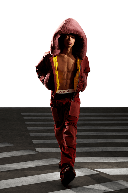 XANDER ZHOU Fall Winter 2023 fw23 Collection Interview Feature menswear womenswear ai artificial intelligence London fashion week uk china designer