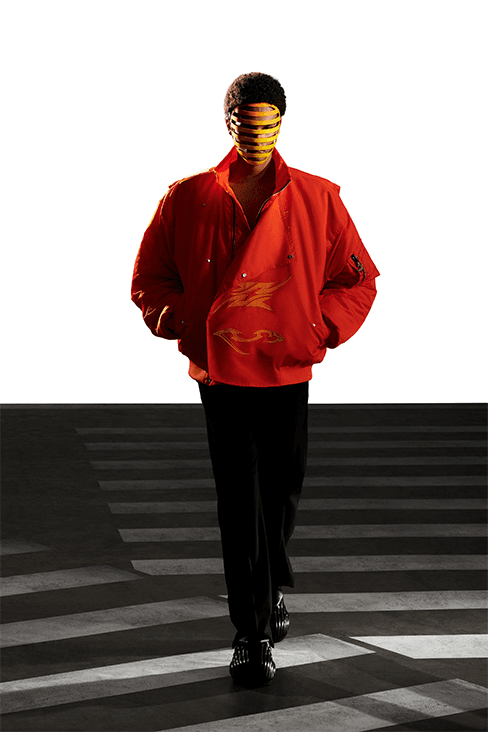 XANDER ZHOU Fall Winter 2023 fw23 Collection Interview Feature menswear womenswear ai artificial intelligence London fashion week uk china designer