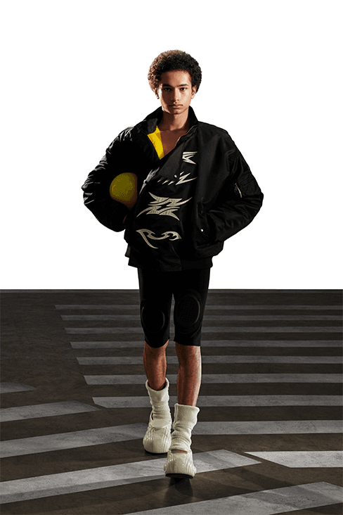 XANDER ZHOU Fall Winter 2023 fw23 Collection Interview Feature menswear womenswear ai artificial intelligence London fashion week uk china designer