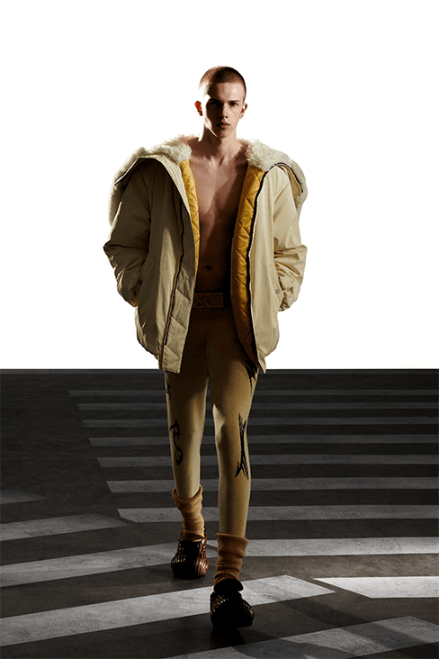 XANDER ZHOU Fall Winter 2023 fw23 Collection Interview Feature menswear womenswear ai artificial intelligence London fashion week uk china designer