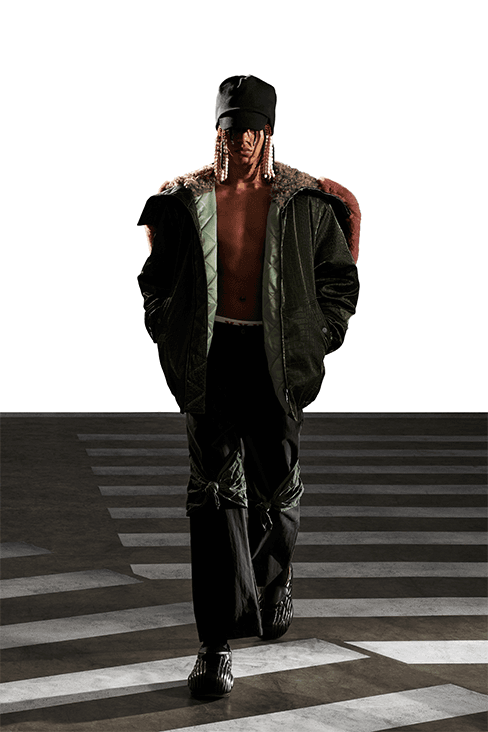 XANDER ZHOU Fall Winter 2023 fw23 Collection Interview Feature menswear womenswear ai artificial intelligence London fashion week uk china designer