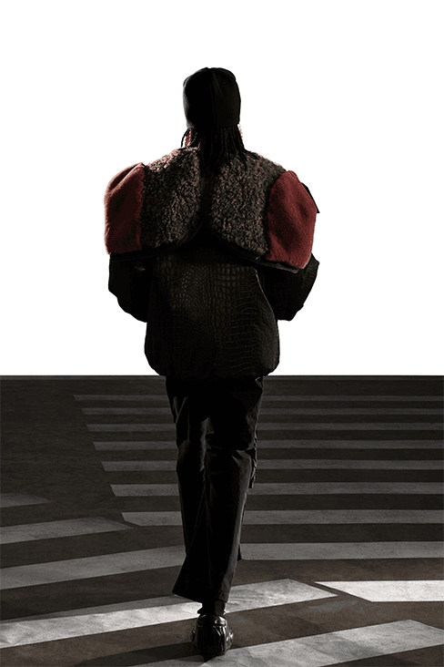 XANDER ZHOU Fall Winter 2023 fw23 Collection Interview Feature menswear womenswear ai artificial intelligence London fashion week uk china designer