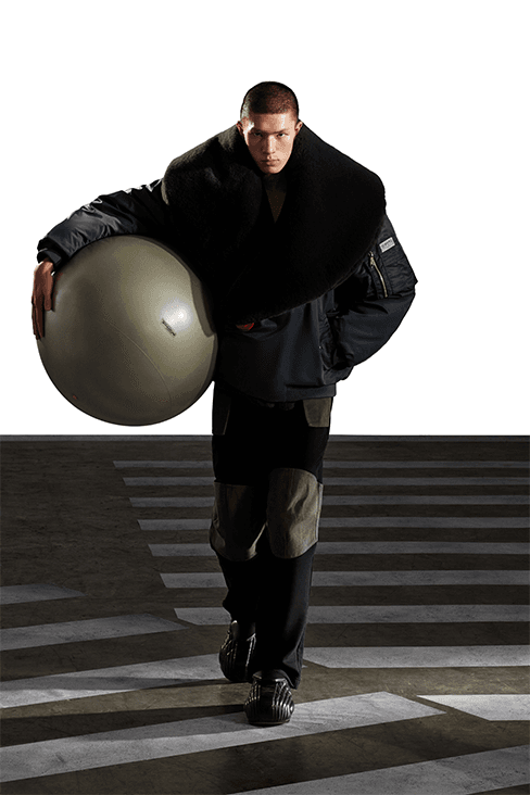 XANDER ZHOU Fall Winter 2023 fw23 Collection Interview Feature menswear womenswear ai artificial intelligence London fashion week uk china designer