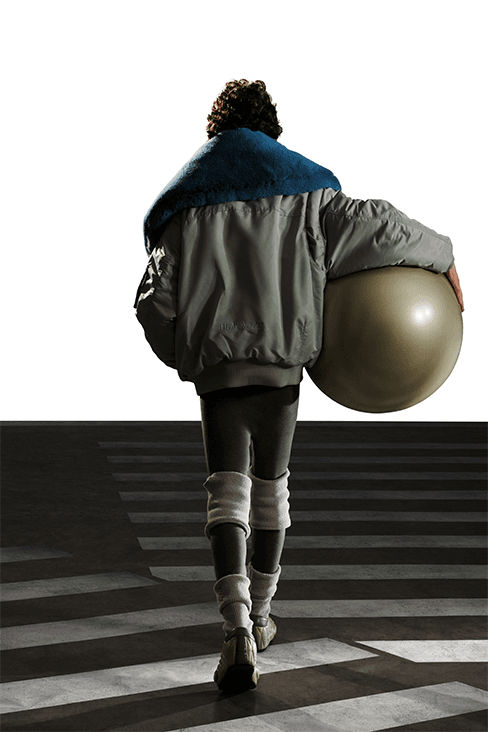 XANDER ZHOU Fall Winter 2023 fw23 Collection Interview Feature menswear womenswear ai artificial intelligence London fashion week uk china designer